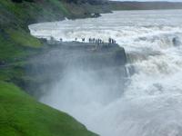 Gischt am Gullfoss